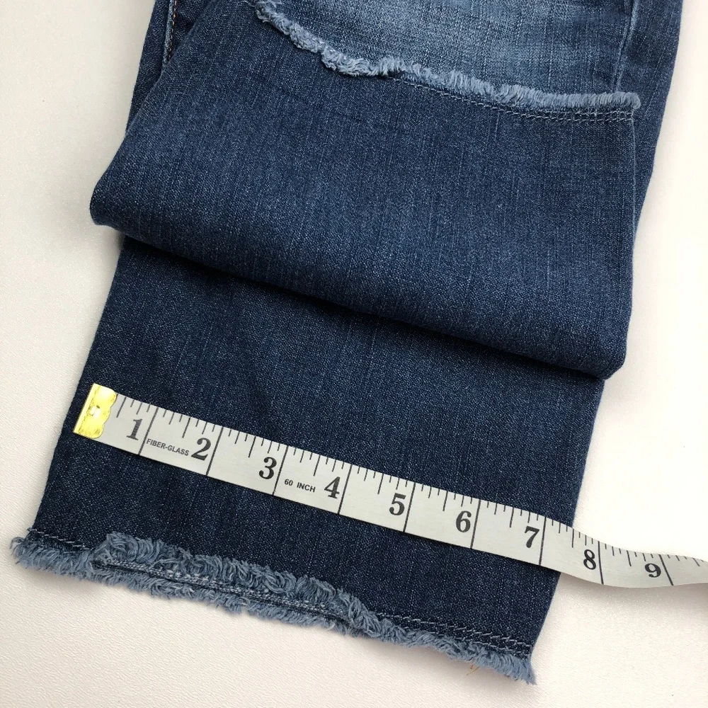 Lucky Brand Zoe Bermuda Crop Jean Shorts - Picture 5 of 7